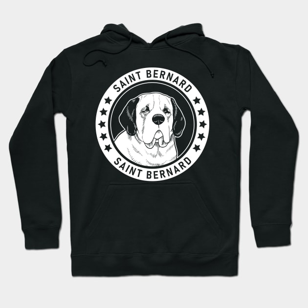 Saint Bernard Fan Gift Hoodie by millersye